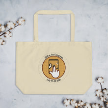 Load image into Gallery viewer, Large organic tote bag
